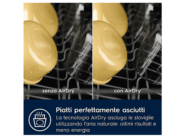 Lavavajillas integrable 45 cm - Electrolux EEG62310L, 9 servicios, 8 programas, 44,6 cm, No aplicable