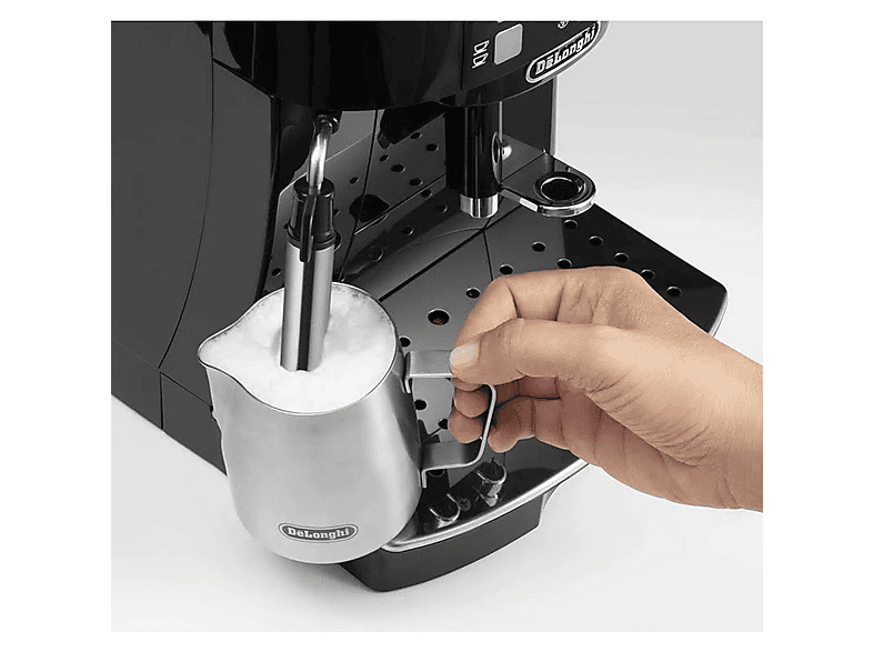Cafetera automática - Delonghi Magnifica S ECAM 21.110.B, 15 bar, 1450 W, 2 tazas, Negro