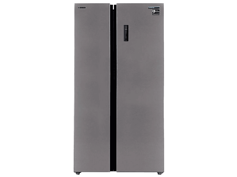 Frigorifico americano - Infiniton SBS-A174I, No Frost, Altura 176,8 cm, Capacidad 505 l, Inox