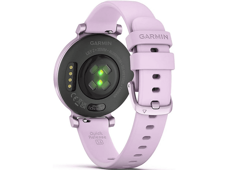 Smartwatch - Garmin Lily 2, Talla única, Aluminio, Rosa