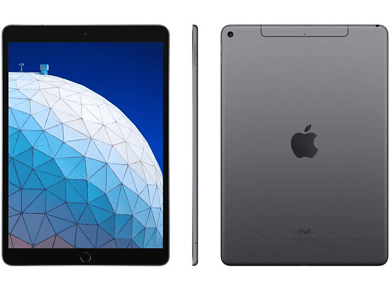 Tablet - Apple iPad Air, 256 GB, Gris, 10,5 ", 256 GB RAM, Apple, A12, Tablet iOS