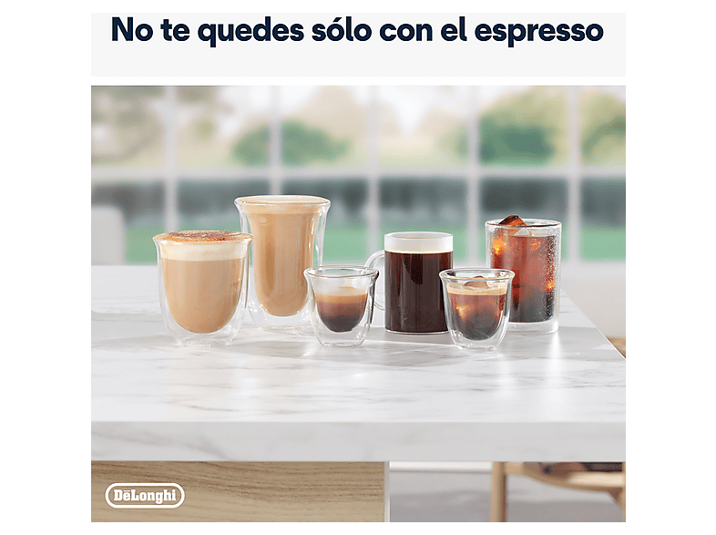 Cafetera espresso - Delonghi EC9555.M SPECIALISTA OPERA, 19 bar, 1550 W, 2 tazas, Acero