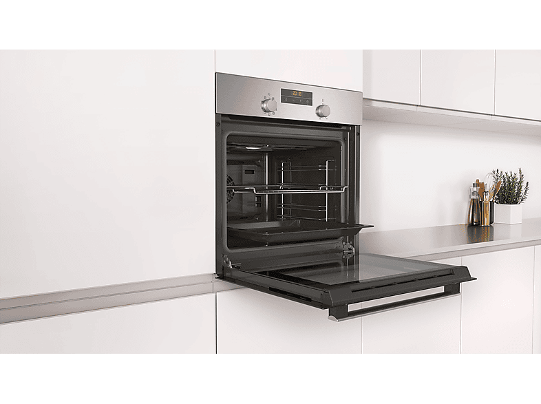 Horno - Balay 3HB2030X0, 66 L, Multifunción, 3300 W, Puerta abatible