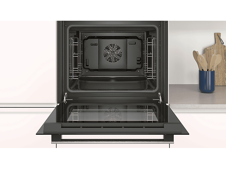 Horno - Balay 3HB2030X0, 66 L, Multifunción, 3300 W, Puerta abatible