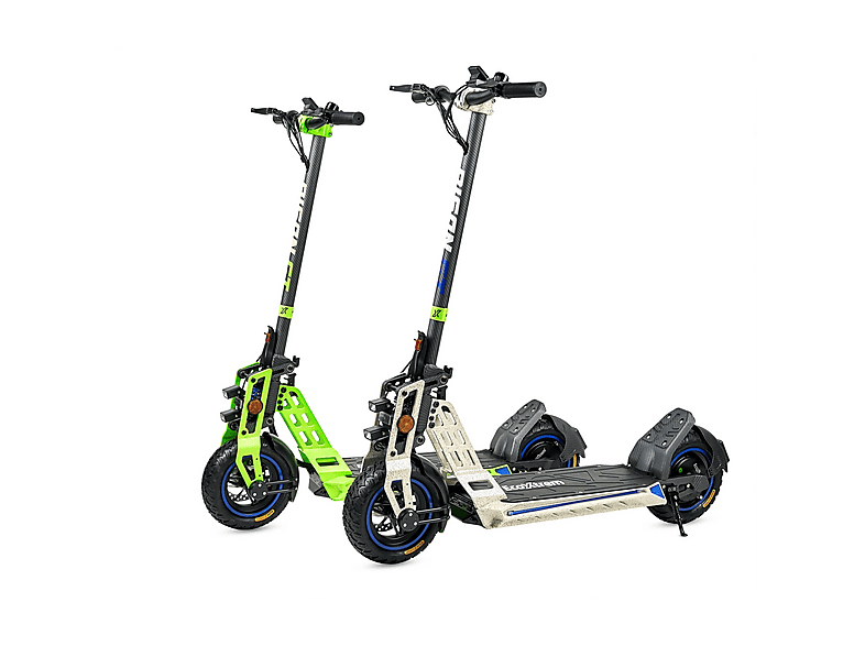 Patinete eléctrico - Ecoxtrem BISON GT HOMOLOGADO DGT, 13000 mAh, Puntitos