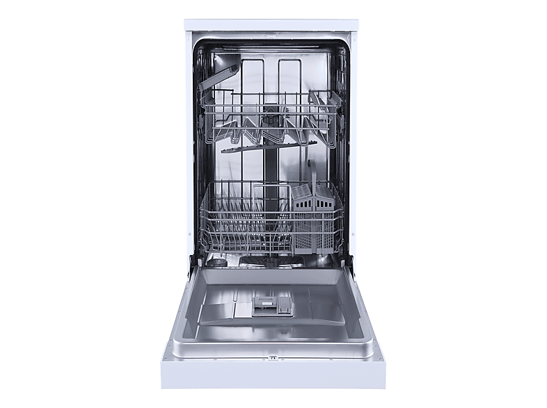 Lavavajillas libre instalación 45 cm - Hisense HS522E10W, 9 servicios, 6 programas, 448 mm, Blanco