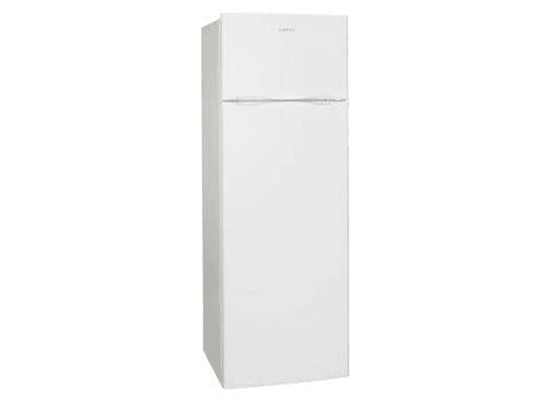 Frigorífico dos puertas - Jocel JF239, Altura 160 cm, Capacidad 239 l, Blanco