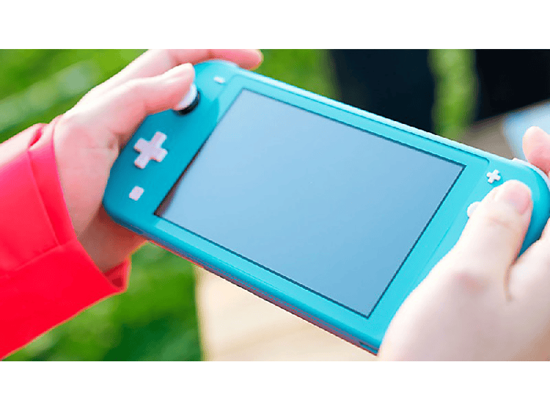 Consola - Nintendo Switch Lite, Portátil, Controles integrados, Azul turquesa