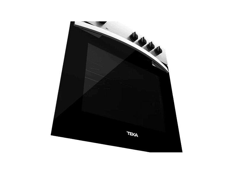 Horno - Teka HBE 435 ME, Convencional, 72 l, 60 cm, Puerta dos cristales, Inox y negro