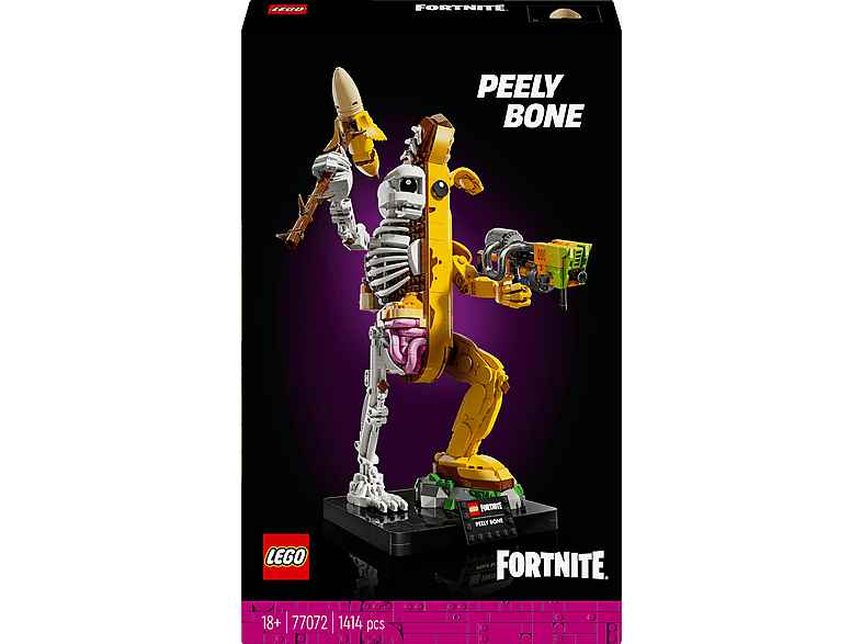 Juego de construcción - LEGO Fortnite Banano Pelado: Figura Articulada y Maqueta para Adultos, Gamers 77072, edad recomendada: 18 año(s), 1414 piezas