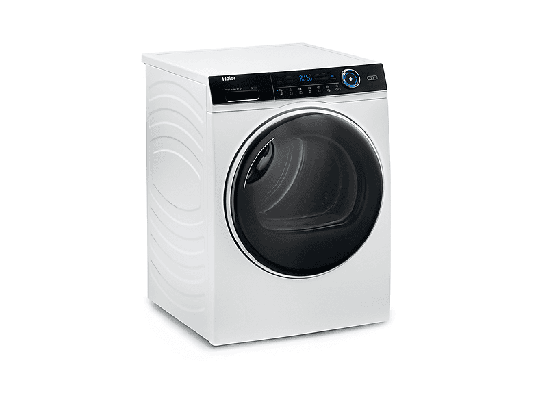 Secadora bomba de calor - Haier 31102746, Eléctrico, 9 kg, 14 programas, Blanco