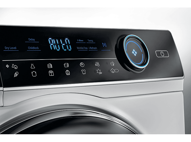 Secadora bomba de calor - Haier 31102746, Eléctrico, 9 kg, 14 programas, Blanco