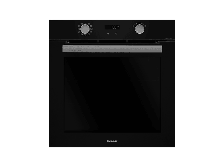 Horno pirolítico - Brandt BOP2112B, Integrable, Pirolítico, 67 l, 59,2 cm, Negro