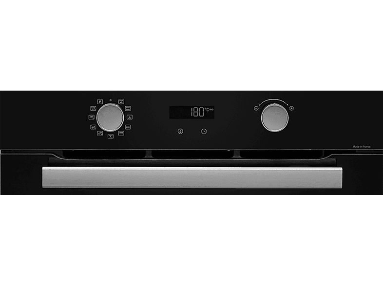 Horno pirolítico - Brandt BOP2112B, Integrable, Pirolítico, 67 l, 59,2 cm, Negro