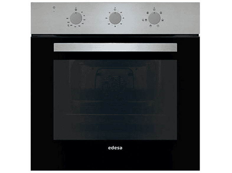 Horno multifunción - Edesa EOE-6020 X/A, Integrable, 80 l, 59,5 cm, Inox