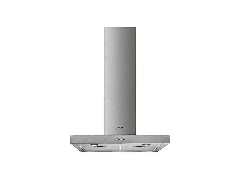 Campana decorativa - Smeg 192001788, 3 velocidades, 581 m³/h, 59,8 cm, Acero inoxidable.