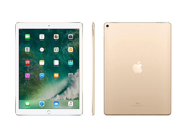 Tablet - Apple iPad Pro 12.9 (2017) Wi-Fi, 64 GB, Oro, 64 GB RAM, Apple A10X Fusion, Tablet iOS