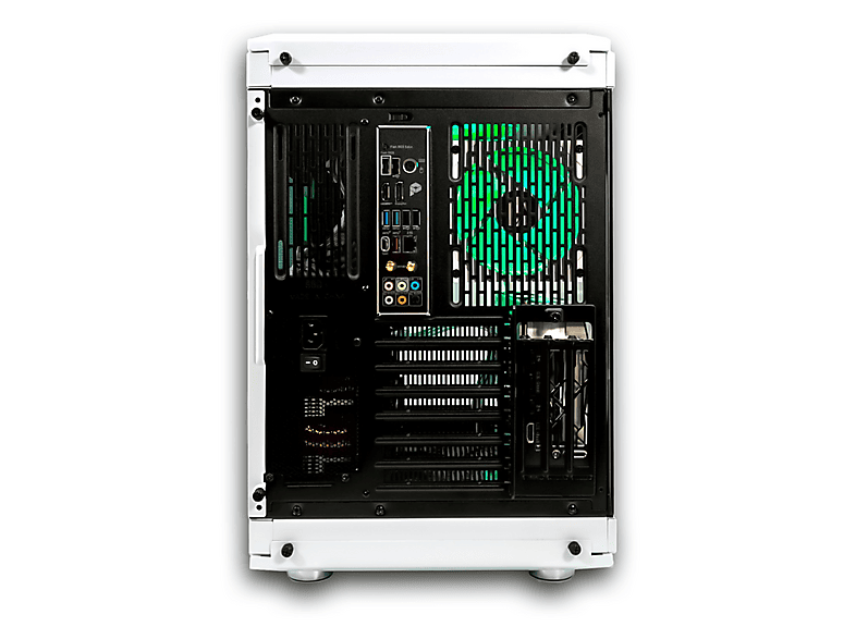 PC Gaming - Nitropc Boost, Intel Core i9-14900KF (24 núcleos, 32 hilos | 1,80 GHz hasta 6,00 GHz), 32 GB RAM, 2 TB SSD, GeForce RTX™ 5080, Blanco