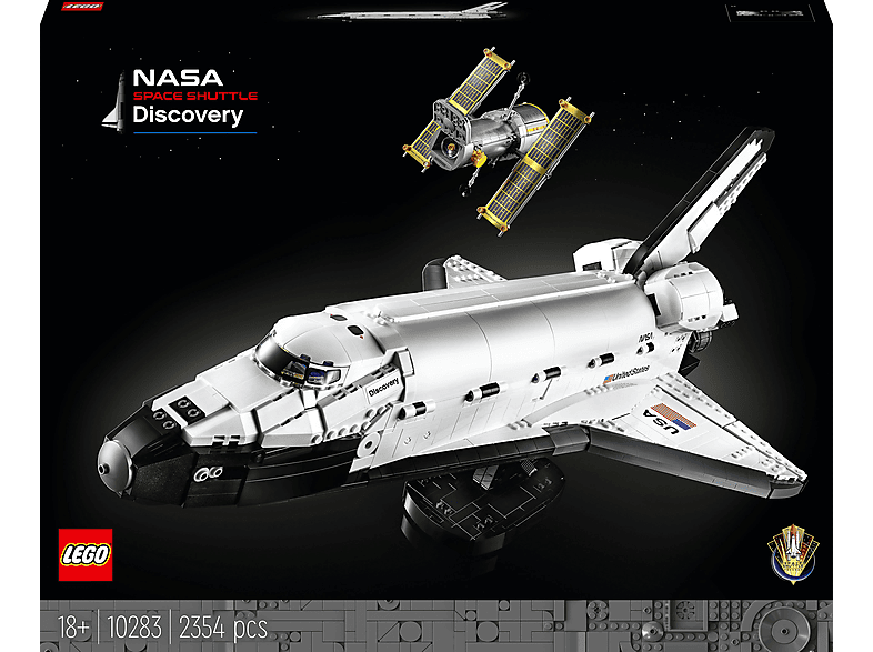 Juego de construcción - LEGO Creator Expert NASA Space Shuttle Discovery, edad recomendada: 18 año(s), 2354 piezas