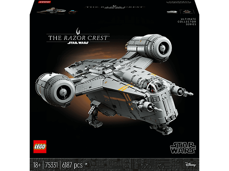 Juego de construcción - LEGO Star Wars 75331 The Razor Crest, edad recomendada: 6 año(s), 6187 piezas