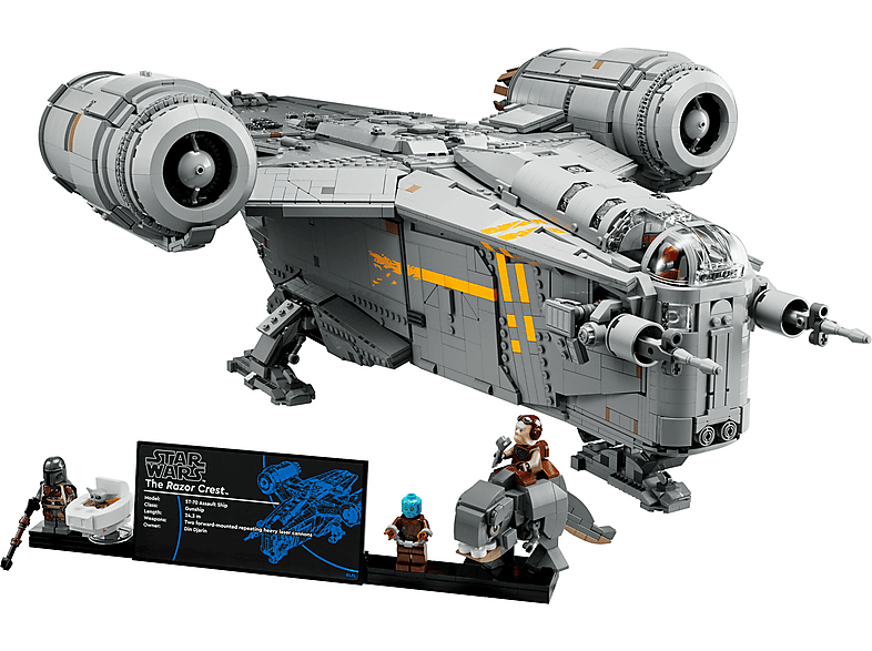 Juego de construcción - LEGO Star Wars 75331 The Razor Crest, edad recomendada: 6 año(s), 6187 piezas