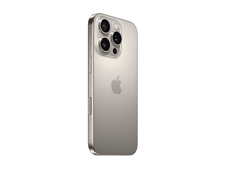 Smartphone - Apple IPHONE 16 PRO 256GB NATURAL TITANIUM, Titanio, Móvil iOS, 8 GB RAM, 6,3 " Super Retina XDR, Ceramic Shield, 120 Hz, Anti-huellas