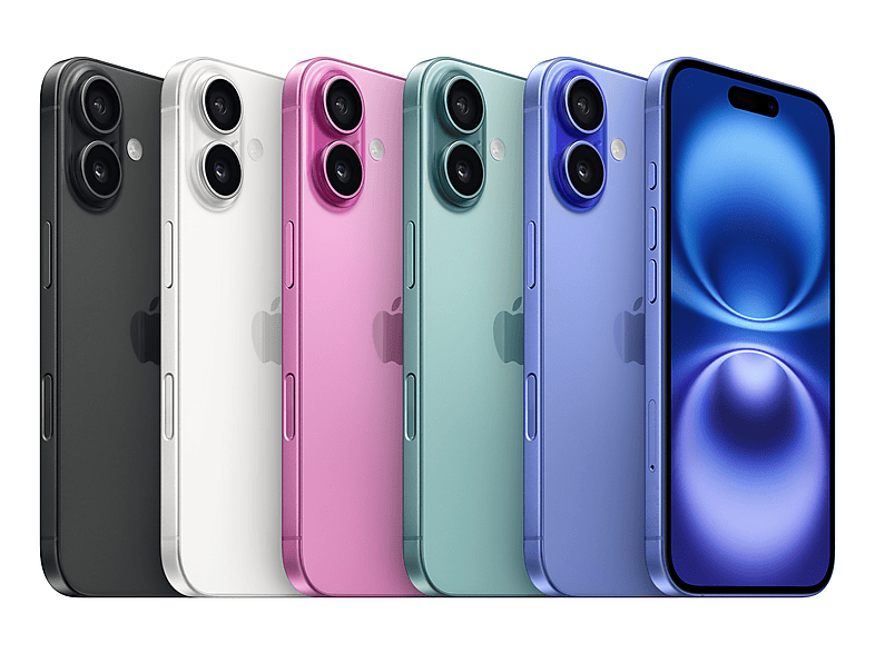 Smartphone - Apple IPHONE 16 256GB BLUE, Azul ultramar, Móvil iOS, 8 GB RAM, 6,1 " OLED Super Retina XDR, Chip A18 Bionic