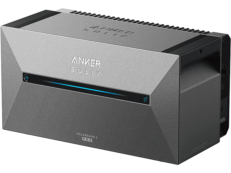 Central eléctrica de balcón - Anker Solarbank 2 E1600 Pro, 1600Wh, 4 MPPT (3400W), 2400 W