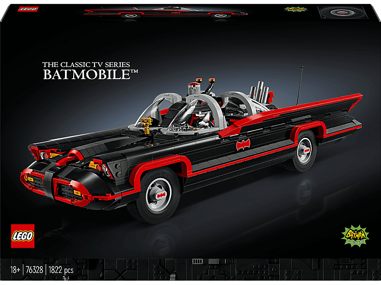 Juego de construcción - LEGO Batman: The Classic TV Series Batmobile, edad recomendada: 18 año(s), 1822 piezas