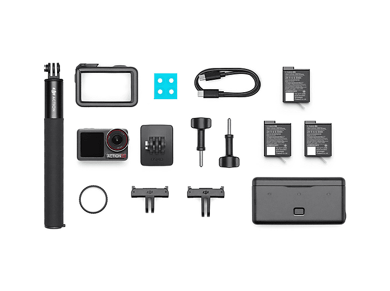 Cámara deportiva OSMO ACTION 5 PRO ADVENTURE COMBO - DJI, DJI, Negro
