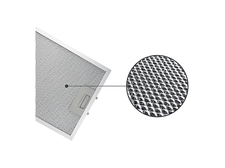 Campana de grupo filtrante - Ciarra VMS6926A, 3 velocidades, 650 m³/h, 599 mm, Plata