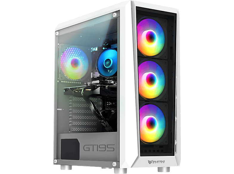 PC Gaming - PC Racing INTEL I5 ORDENADOR SOBREMESA, Intel® Core™ i5 13400F, 32 GB RAM, 1 TB SSD, GeForce RTX™ 3060, Windows 11 Pro, Negro