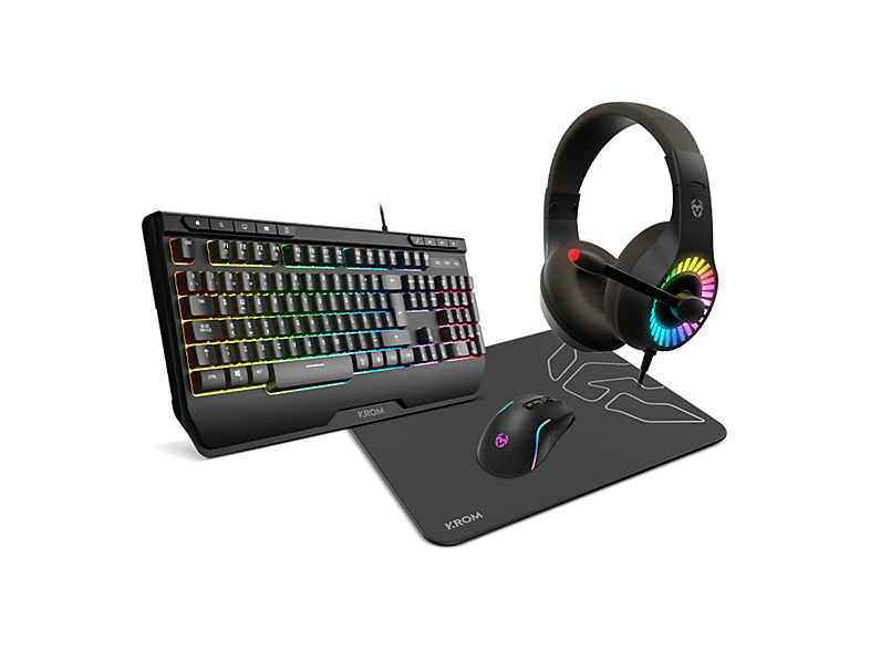 Pack PC Gaming - Zone Evil 24A520R5V7321TBPACK24, AMD Ryzen 5 4650G, 32 GB RAM, 1 TB SSD, Radeon™ Onboard Graphics, Sin sistema operativo, Negro
