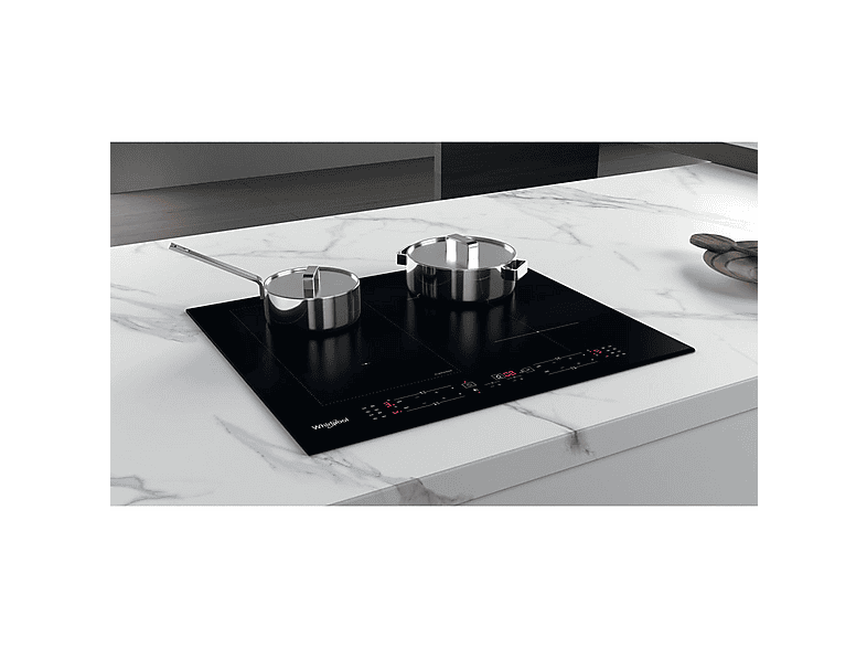 Placa de inducción - Whirlpool 8003437238178, 4 zona(s) zonas, 590 mm, Black