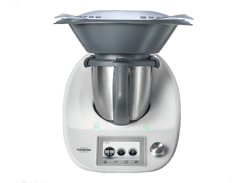 Robot de cocina - Thermomix TM5, Control exacto de temperatura y velocidad, 1500 V, Blanco