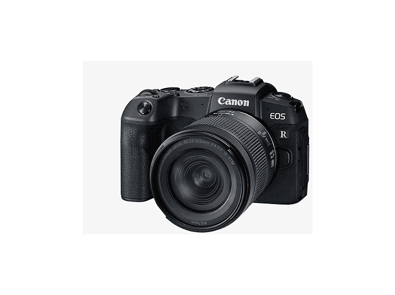 Cámara EVIL - Canon EOS RP + RF 24-105mm F/4.0-7.1 IS STM, 26.2 megapixel, Video 4K, WiFi, Negro