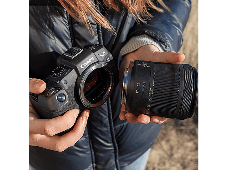 Cámara EVIL - Canon EOS RP + RF 24-105mm F/4.0-7.1 IS STM, 26.2 megapixel, Video 4K, WiFi, Negro