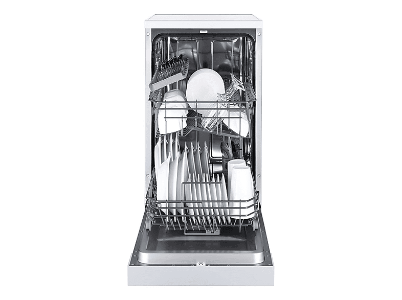 Lavavajillas libre instalación 45 cm - Fagor 4LVF-421, 10 servicios, 6 programas, 44,8 cm, Blanco