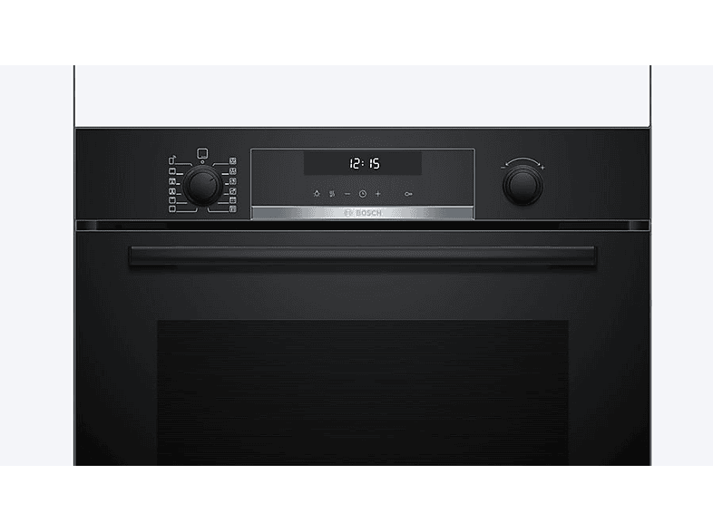 Horno multifunción - Bosch HBG578EB7, Integrable, Pirolítico, 71 l, 66 mm, Black