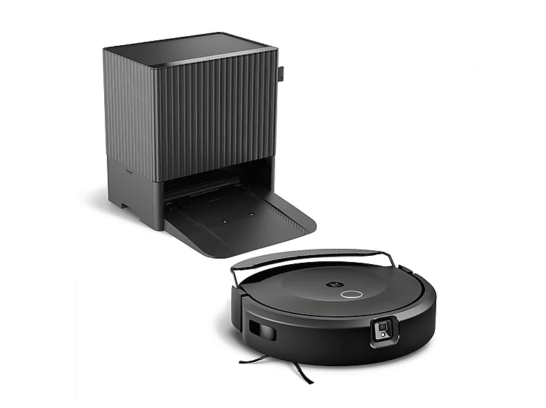 Robot friegasuelos - iRobot Roomba Combo® 10 Max, 33 W, Potencia de succión 5 kPa, Depósito 0,4 l, Autonomía 0h, Negro