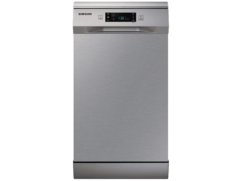 Lavavajillas - Samsung DW50R4070FS/EC, 10 Servicios, 6 programas, 44.9 cm, Sistema AutoOpen, Configuración Flexible, Inox