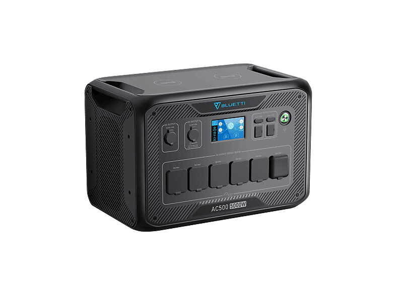Estación de energía - Bluetti AC500, 5*5000W (10000W Max.), batería de extensión no incluida