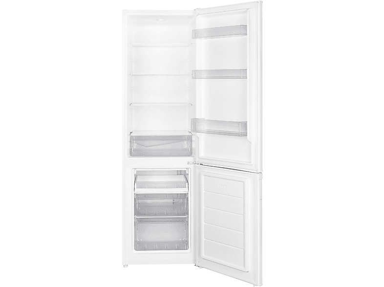 Frigorífico combi - Sauber SERIE 3-FC17524WH, Cíclico, Altura 180 cm, Capacidad 262 l, Blanco
