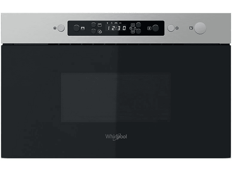 Microondas - Whirlpool MBNA920X, 4 potencia, 22 l, Acero
