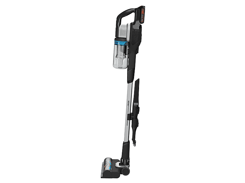 Aspirador escoba - Black & Decker BHFEB520D1, 18 V, Potencia de succión 40 AirWatt, Depósito 0,75 l, Autonomía 56 min, Gris negro