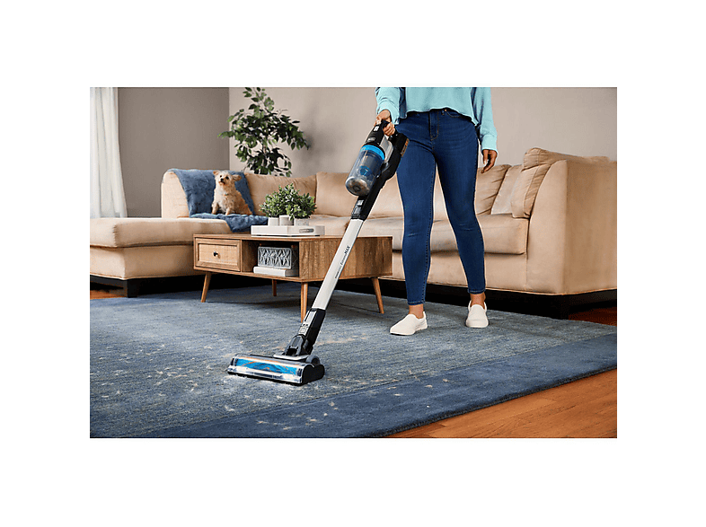 Aspirador escoba - Black & Decker BHFEB520D1, 18 V, Potencia de succión 40 AirWatt, Depósito 0,75 l, Autonomía 56 min, Gris negro