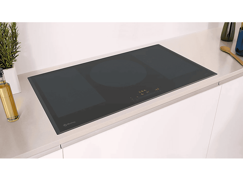 Placa de inducción - Balay 3EB999LH, 3 zona(s) zonas, 918 mm, Black