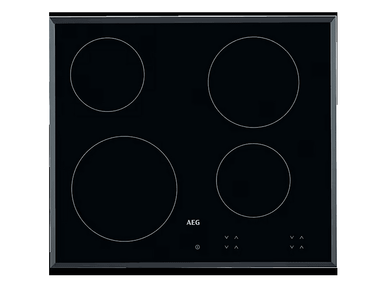 Placa de vitrocerámica - AEG HK624000FB, 4 zone(s) zonas, 590,00 mm, Negro