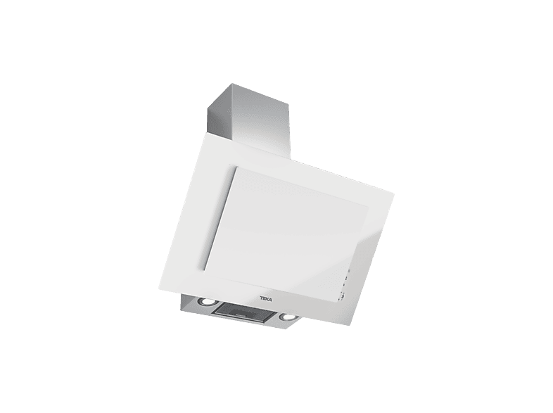 Campana decorativa - Teka DVT 78660 TBS WH, 3 Velocidades + intensivo, 584 m³/h, 70 cm, Blanco