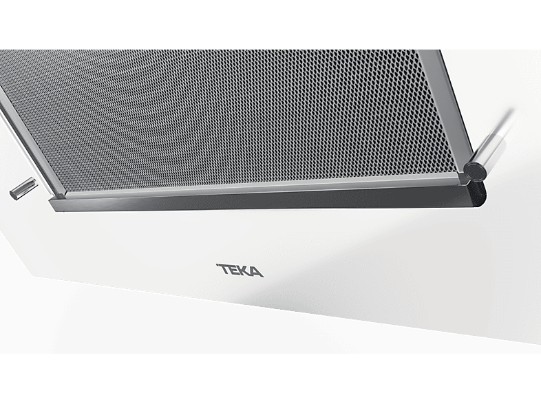 Campana decorativa - Teka DVT 78660 TBS WH, 3 Velocidades + intensivo, 584 m³/h, 70 cm, Blanco